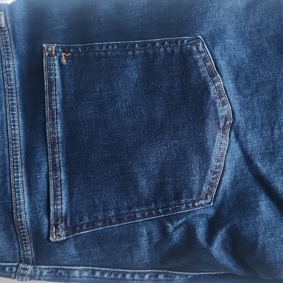 Madewell Mid-rise Kick Out Jeans Blue - Picture 4 of 6